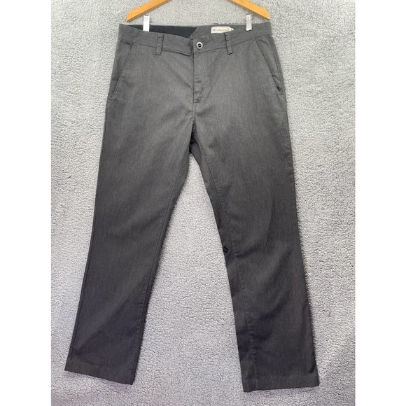 Volcom Other - VOLCOM Frickin Regular Stretch Pants Men's 36 Charcoal Gray True To This Chino
